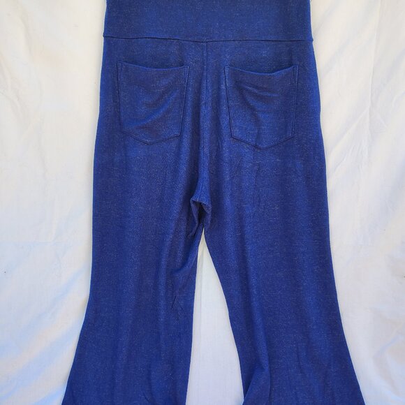 Cabi Blue Soft Cuddle Crop Pants (M) - Picture 4 of 5